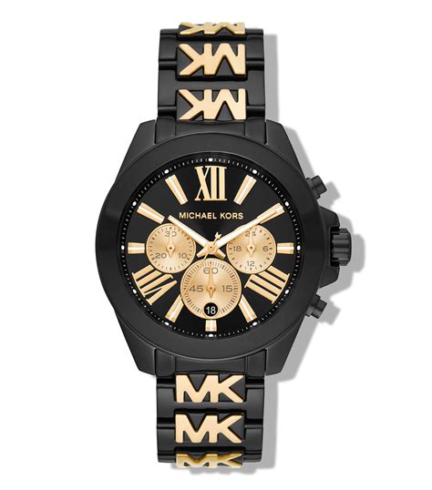 reloj michael kors piel negro|relojes de mujer michael kors.